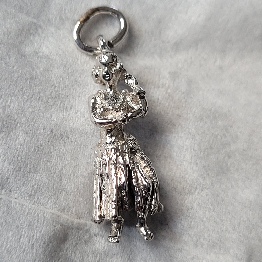 ⭐Vintage Hoola Girl Bracelet Charm⭐